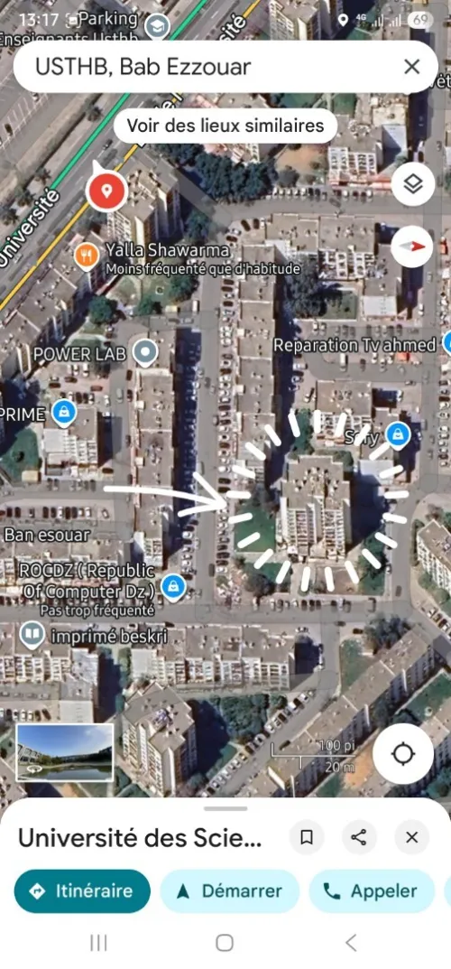 Vente Appartement F3 Alger Bab ezzouar