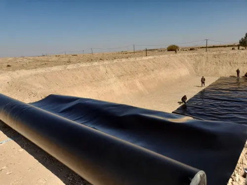 Bassins en Geomembrane pour irrigation