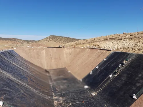 Bassins en Geomembrane pour irrigation