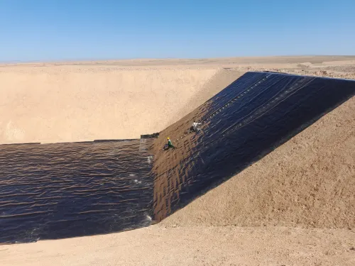 Bassins en Geomembrane pour irrigation