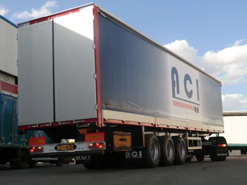 ACI semi-remorque bachée suspension mécanique