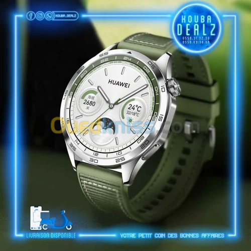HUAWEI SMART WATCH GT 4 46mm ORIGINALE (MONTRE INTELLIGENTE) 