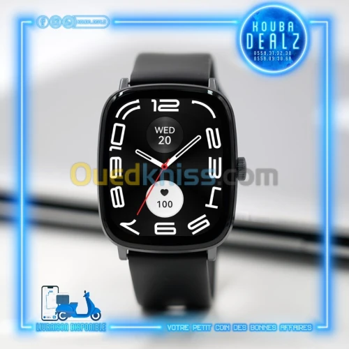 SMARTWATCH XIAOMI HAYLOU RS5 ORIGINALE (MONTRE INTELLIGENTE) (PRIX CHOC)