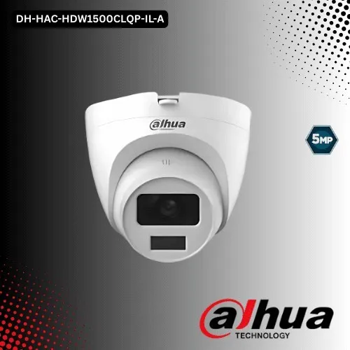 Dome Dahua 5MP audio Dual Smart vision couleur mode nuit Etanche
