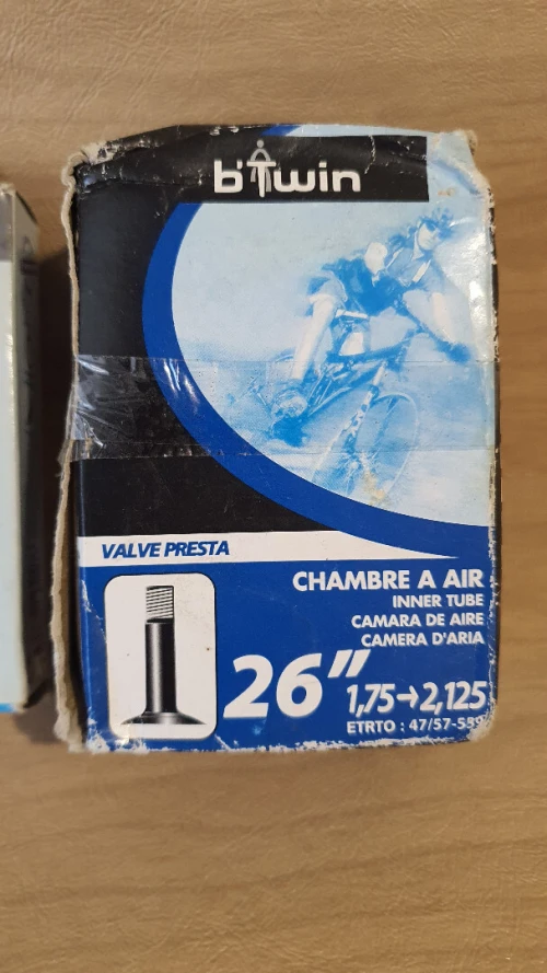 Chambre à Air vélo Michelin  A1 700x18/23C , B'Twin
