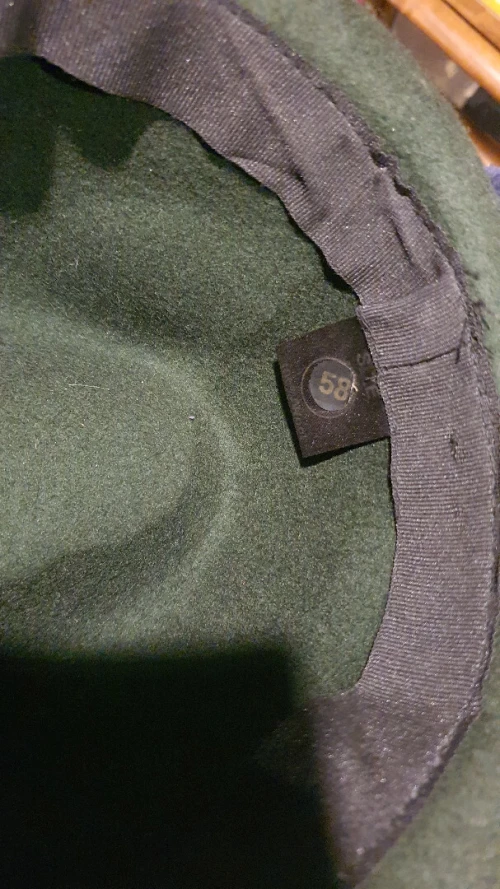 Chapeau Feutre 100% laine, vert, taille: 58