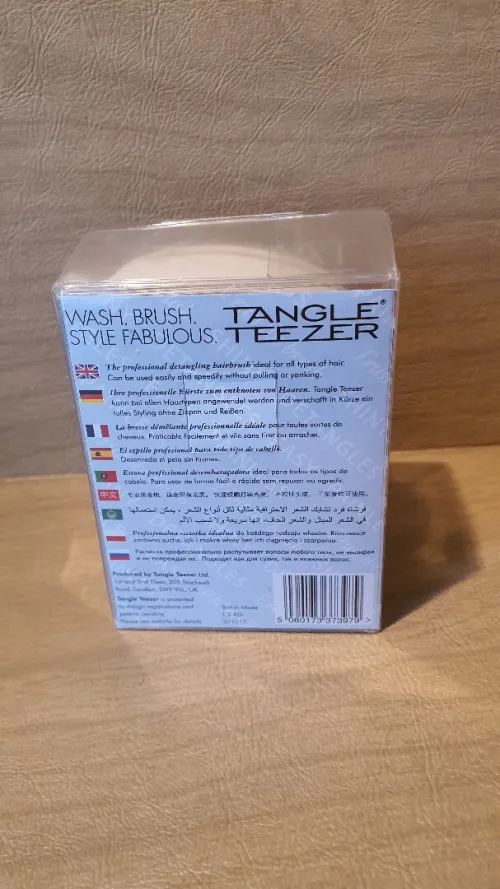 Tangle Teezer Brosse Démêlante professionel Compact Styler Rose Gold Cream UK