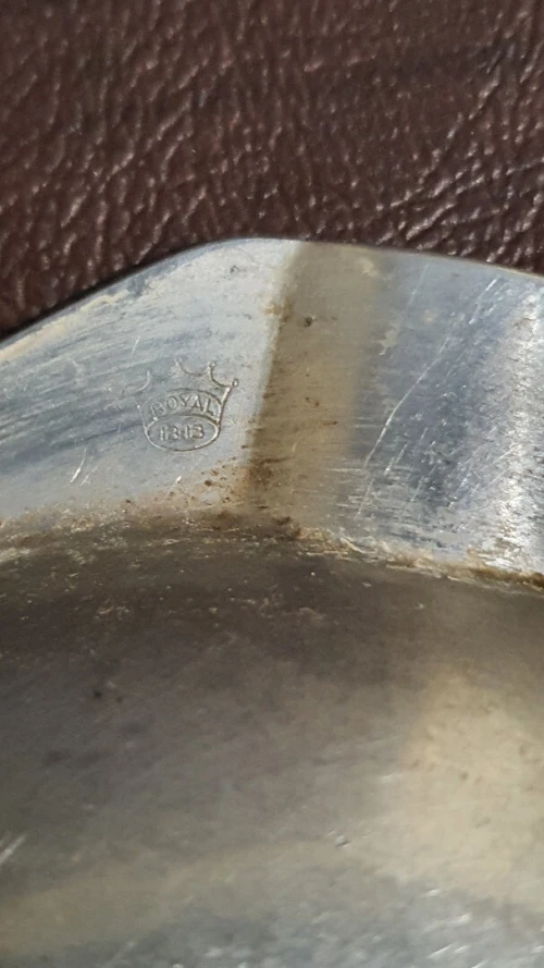 Vintage Sandrier bougeoir Bouillet Boudelle France en Inox 