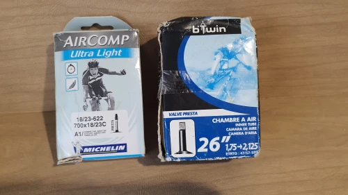 Chambre à Air vélo Michelin  A1 700x18/23C , B'Twin