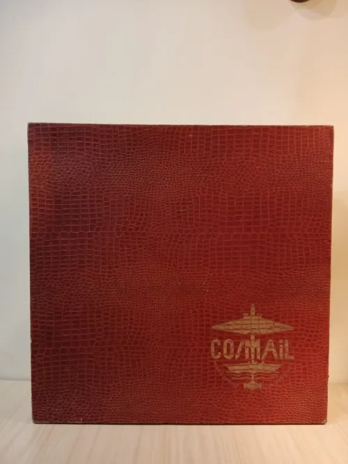 Vintage coffret jeux de société COSMAIL des années 50's , stratégie, économie, géographie du monde