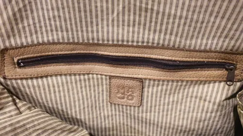 Grand Sac à main en cuir souple de la prestigieuse marque MAJO Italy, fait main.