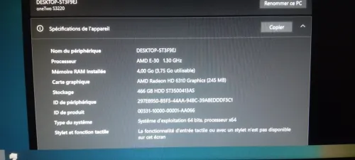 Packard Bell OneTwo S3220