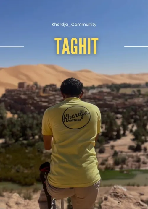 Voyage vers TAGHIT par AVION mois d'AVRIL