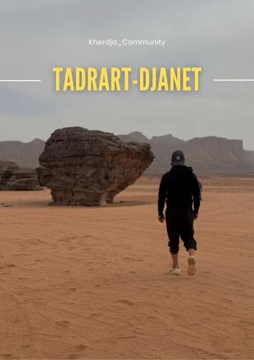Tadrart Rouge Djanet PAR AVION en mois de Janvier et Fevrier