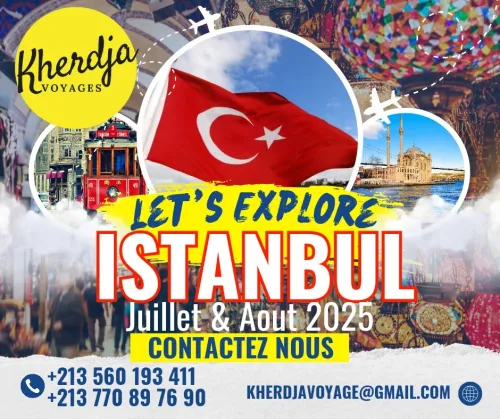 SEJOUR 02 ISTANBUL HOTEL Graziella Gold (JUILLET-AOUT)