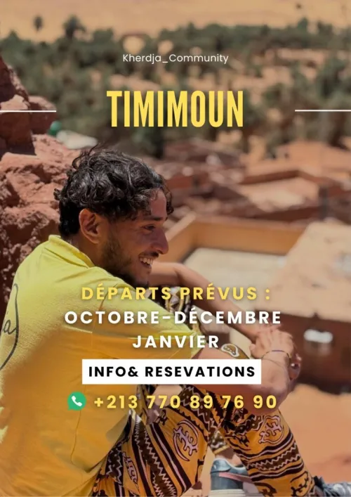 Voyages vers TIMIMOUN par Avion en Décembre