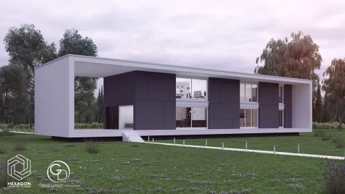 Travaux d'aménagement | 3D exterior rendering
