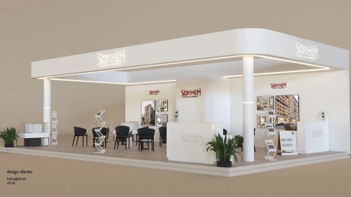Conception Sur Mesure de Stands d'Exposition 3D Professionnels - design diaries