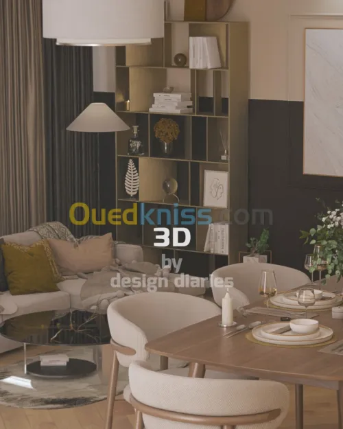Animation 3D Haut de Gamme pour Visualisation Architecturale design diaries