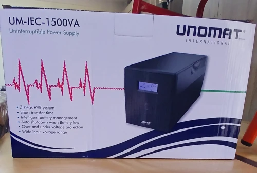 ONDULEUR IN LINE TOUR UNOMAT UM-IEC-1500VA 1500VA 04 PRISES IEC