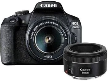 APPAREIL PHOTO CANON EOS 2000D Reflex 24.1 MP - Ecran LCD 3" 7.5CM - Full HD - Wi-Fi