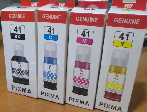 Bouteilles d'encre COMPATIBLE CANON,  03 couleurs - CYAN + MAGENTA + YELLOW  3*70ML