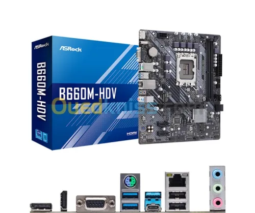 CARTE MERE ASROCK LG1700 B660M-HDV 