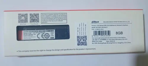 RAM DDR4 08GO PC3200