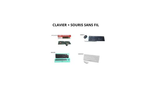 clavier + souris sans fil