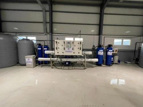 Station d'osmose inverse/ Déminéralisateur/ Remplisseuse en PVC manuelle