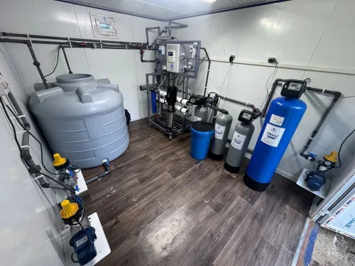 Station d'osmose inverse/ Déminéralisateur/ Remplisseuse en PVC manuelle