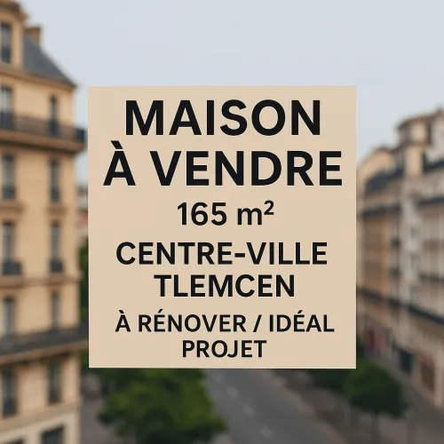 Vente Villa Tlemcen Tlemcen