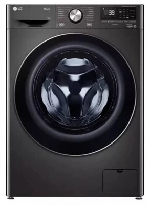 MACHINE A LAVER LG 11KG -50 TURBO NEW BLACK STEEL F4V9EWP2E