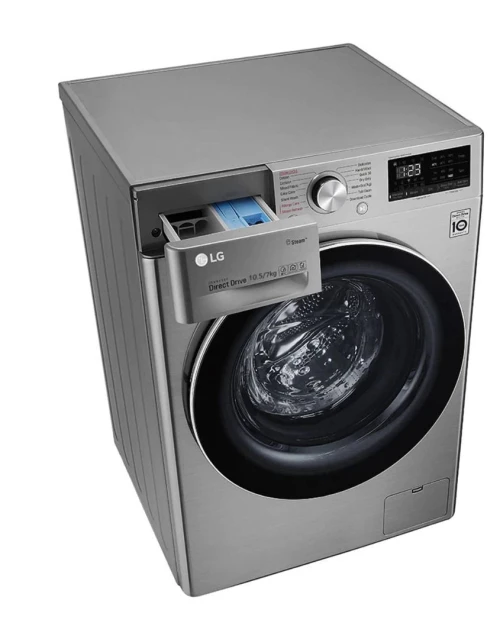 MACHINE A LAVER LG 10KG/7KG AVEC SECHAGE SILVER F4V5RGP2T