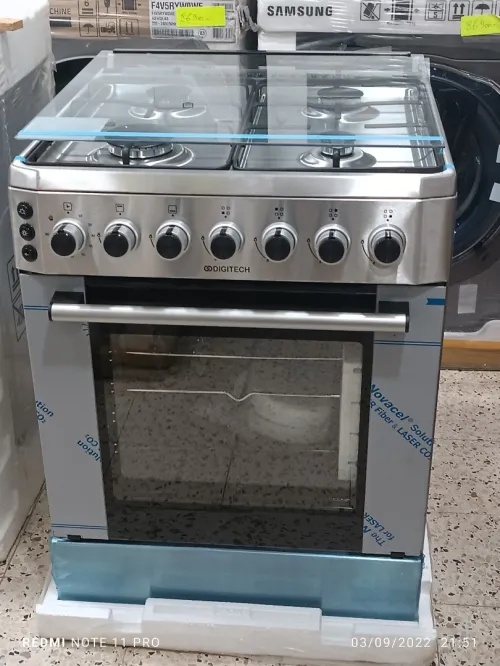 Cuisiniere DIGITECH INOX 60CM