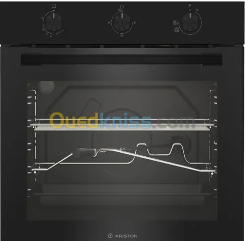   Four Ariston originale Encastrable Gaz électrique Noir AROG R1F0 BNA