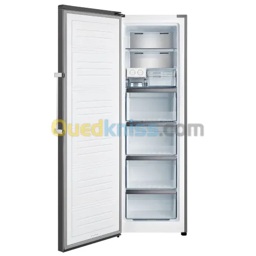  HISENSE Congélateur HISENSE vertical  RS-34W  274 L   super freeze   Nofrost   Inox