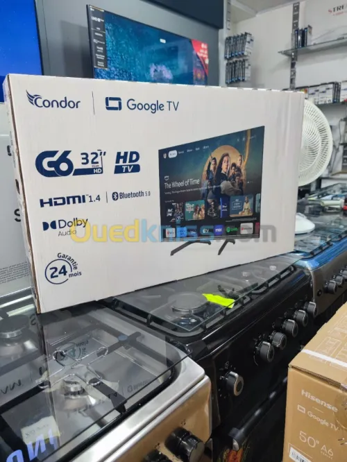 TV CONDOR Série G6 DLED  32 GOOGLE TV  HD  32SG630
