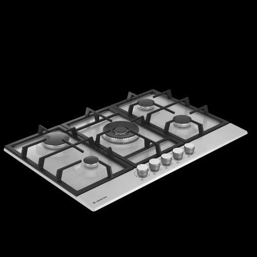 Table de cuisson Ariston 5 feux inox original  ARH 7G5RB22 W2XNA
