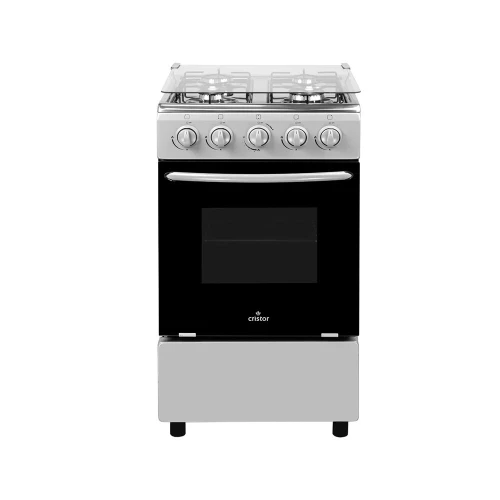 Cuisinière CRISTOR ECO  4 Feux  50 Cm  Grise CR45M4G