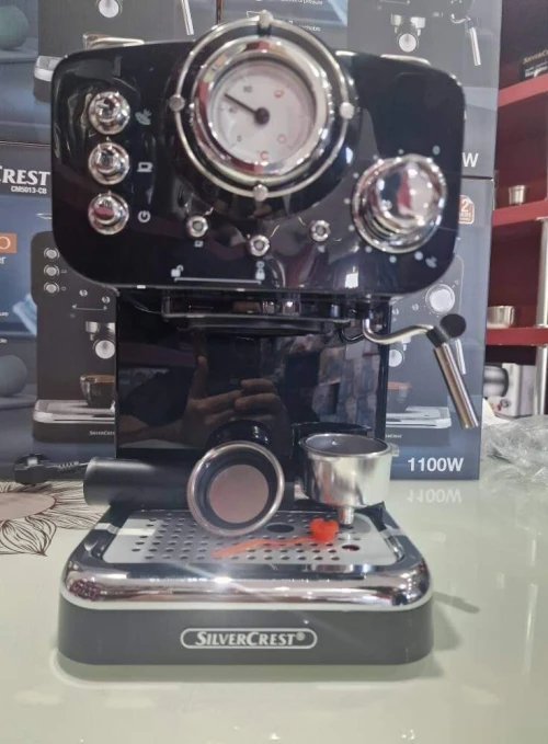 CM5013-CE . SILVERCRESTCafetière 20 bar 1100w disponible