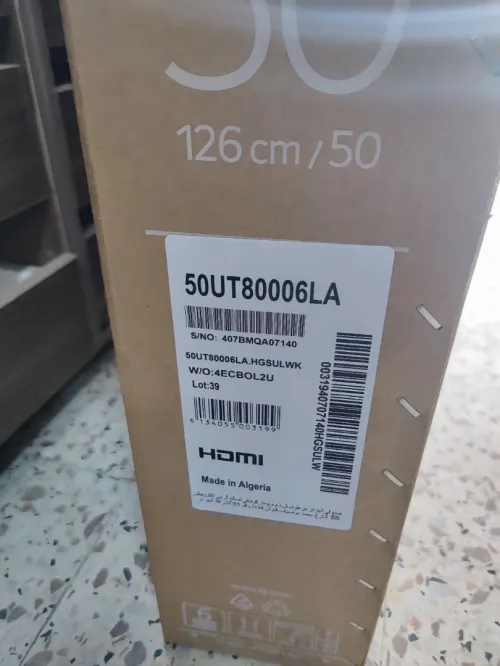 TELEVISEUR LG 50" UHD SMART 4K NEW 50UT80006LA - 50UT80006LA 