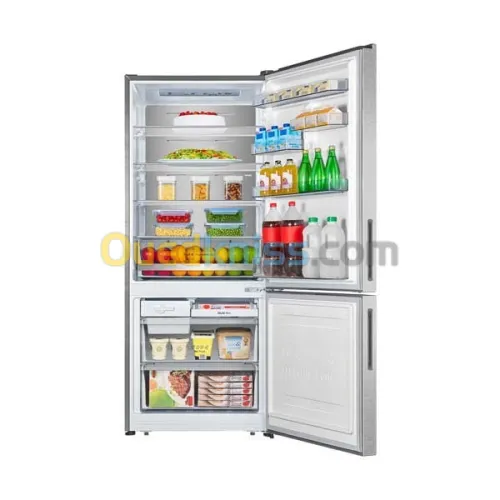 REFRIGERATEUR HISENSE COMBINE INOX RM-55WC