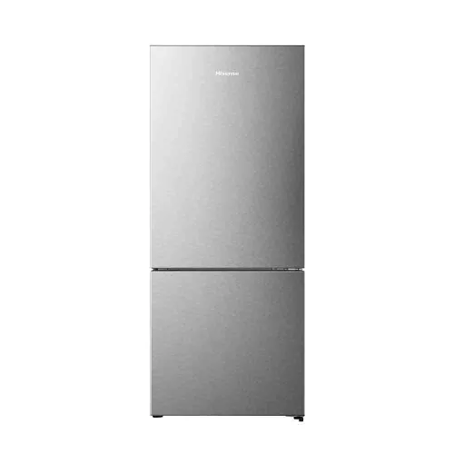 Réfrigérateur HISENSE Combiné  408 L  Metal tech cooling m Nofrost  InoxRM-55WC