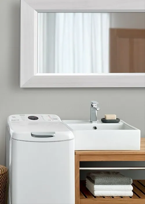 Machine a laver brandt 6.5 kg top Lave-linge Ouverture dessus WTC653UM - White