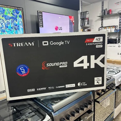 TV STREAM 43" Google TV SPro UHD (4K) S43GTU4SPRO