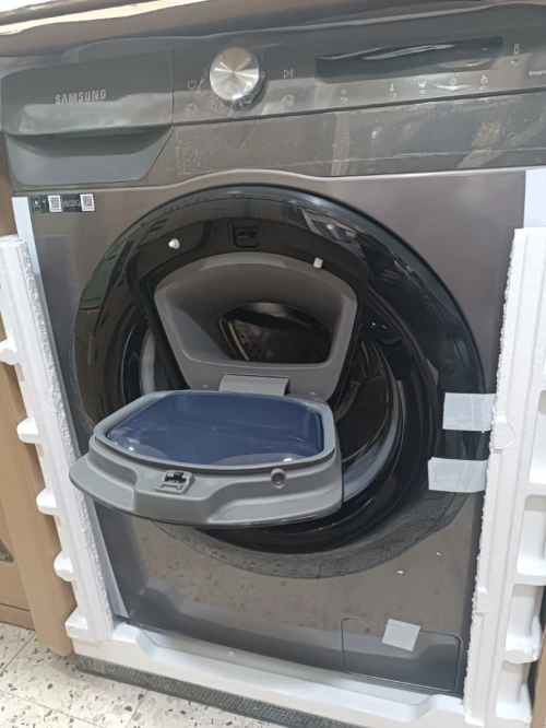 Samsung Lave-linge Graphite Addwash & Eco Bubble WW90T554DAN/S1 9KG