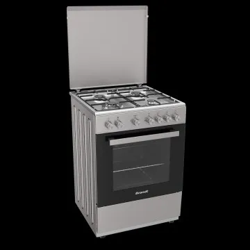 Cuisinière  Brandt Mixte BME6241SXA - Silver - Chaleur brassée