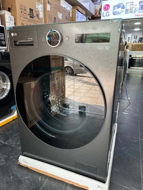 Machine a Laver LG Lavante Séchante 20/10Kg AIDD 6 Motion Direct Drive SmartThinQ F0Z9DFP26