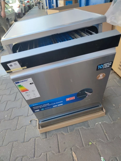 Lave vaisselle midea 15 couvert inox WQP15-WU7633G-SS